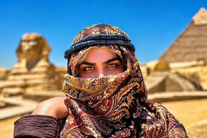 Ultimate Giza Pyramids Tour Private Guide,Camel& Hidden Gems