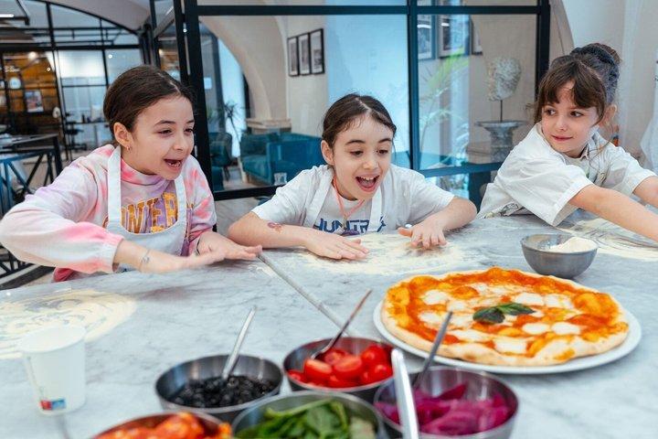 Rome Pizza ou Pâtes Cours de cuisine Gelato Dégustation & Vin illimité