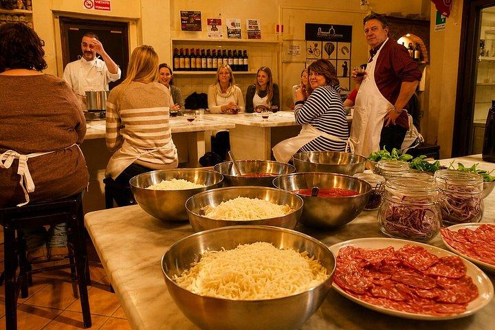 Pizza & Gelato Making Cooking Class in Florence