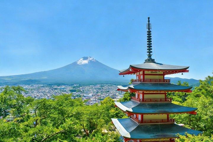 東京から : 富士山 6つの見どころ : 河口湖、忍野八海