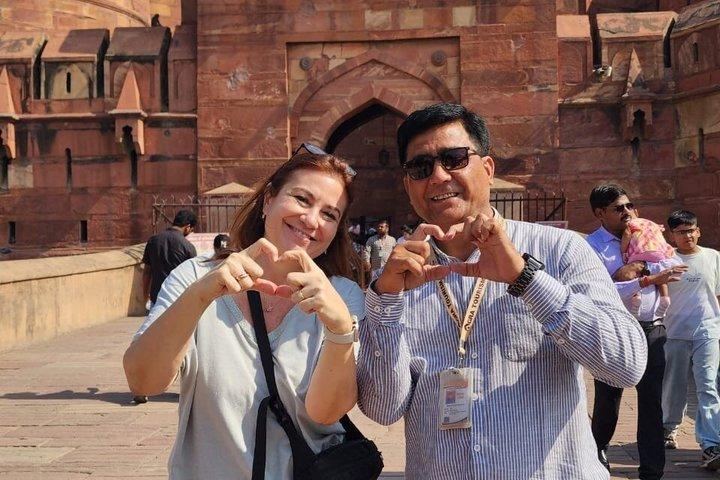 Vejleder til Taj Mahal og Agra fort