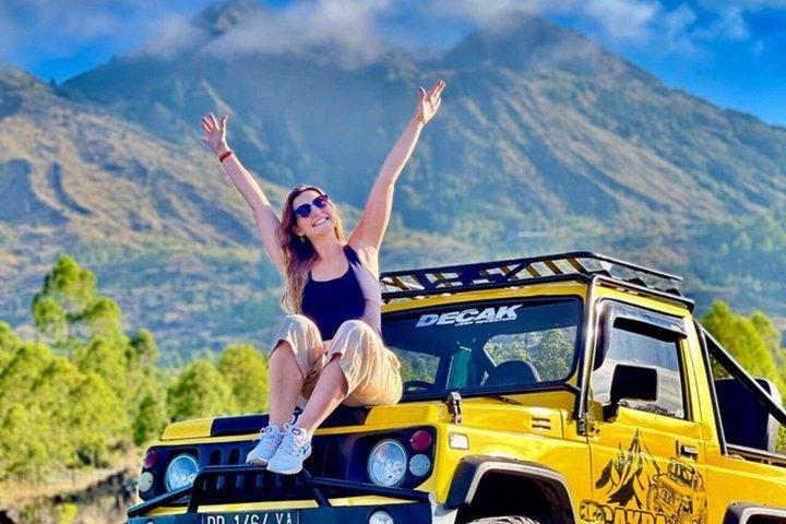 Mount Batur Sunrise Jeep Avontuur met Hot Springs