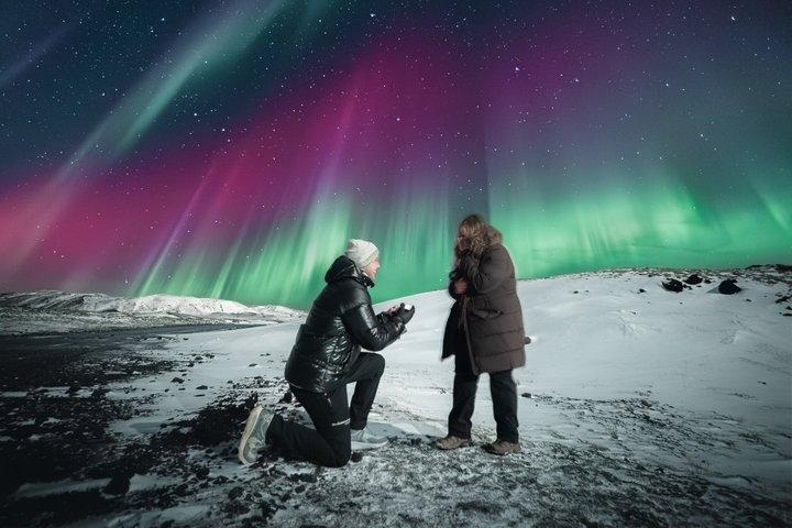 Reykjavik Northern Lights Tour med professionel fotograf