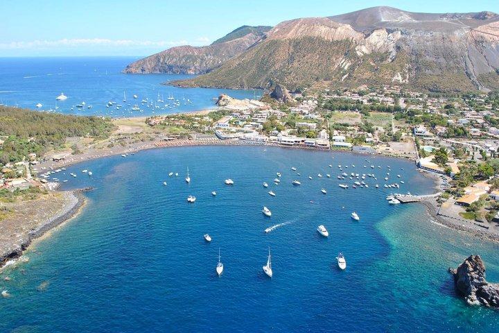 Vulcano, Panarea og Stromboli fra Lipari