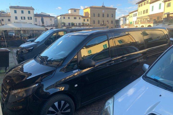 Privé transfer: Florence naar Rome met stop in Orvieto