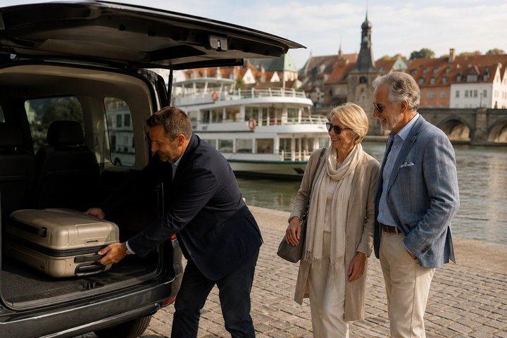 Prag til Regensburg Privat transfer for Donau krydstogter