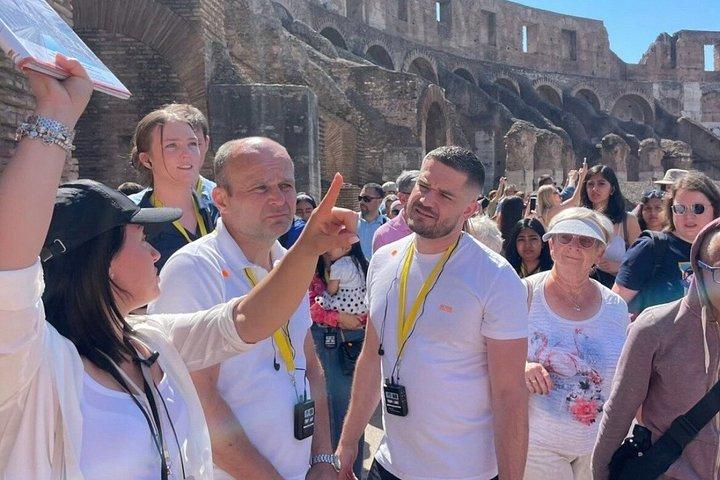 Colosseum SEMI-PRIVAT tur plus Forum og Palatinhøjen