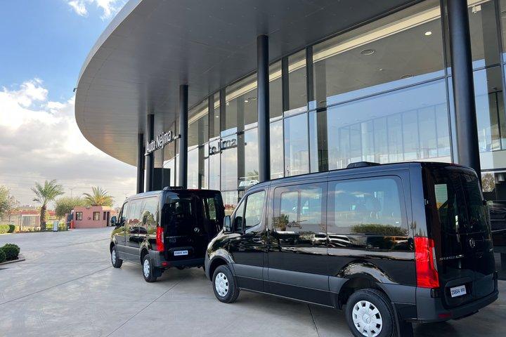 Privatchaufför från Marrakech till Casablanca flygplats
