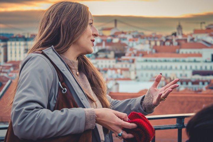 Lissabon kvällsvandring med lokal Guide
