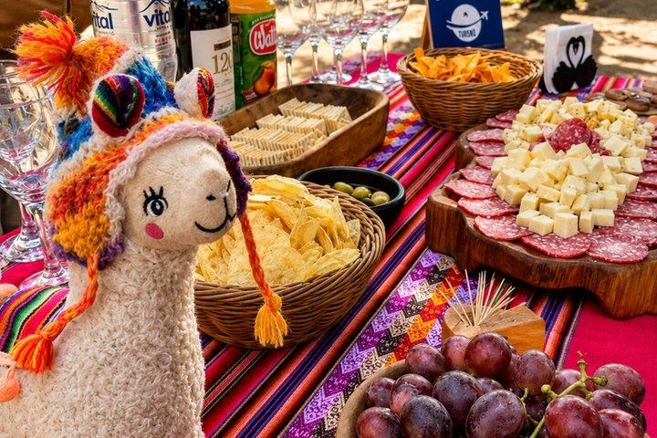 カホン デル マイポとエンバルセ エル イェソとピクニック