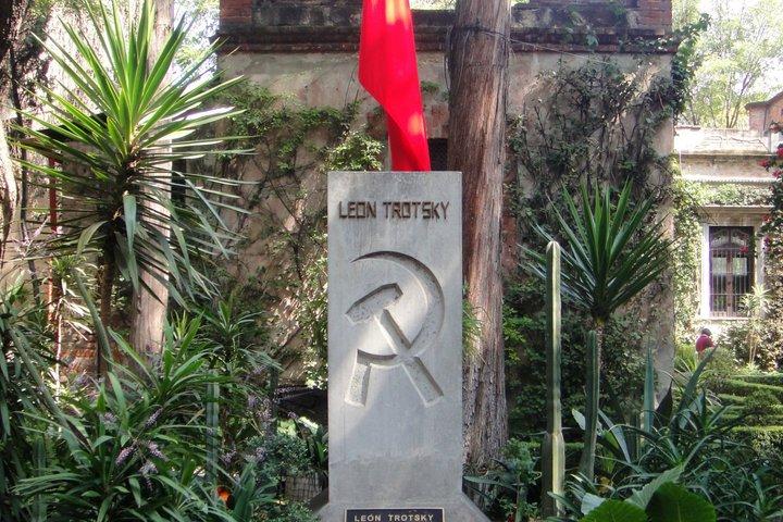 Mexico City Coyoacán och rundtur i Leo Trotskijs hus