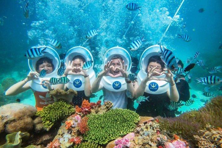 Passeggiata sul mare di Phu Quoc al Sun World Hon Thom o immersione subacquea