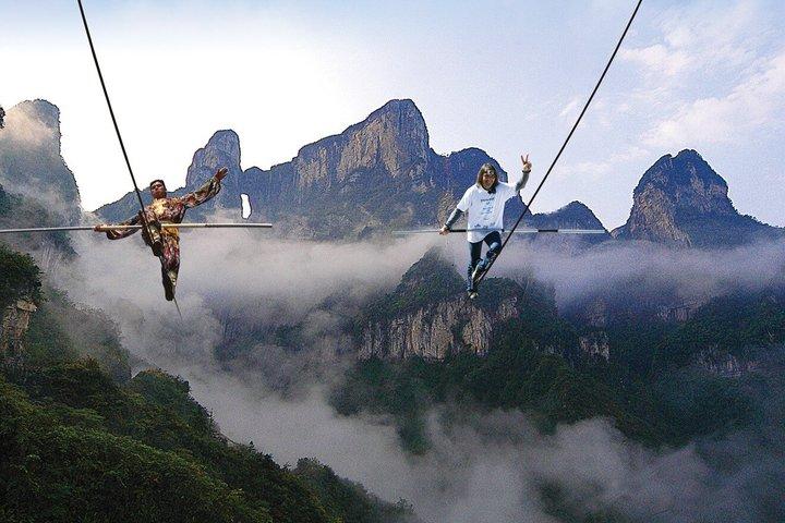 Dagtur for Tianmen Mountian og The Longgest Glass Bridge i verden