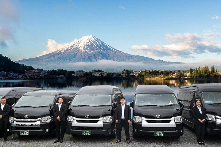 Privat rundtur till Mount Fuji,Hakone med licensierad förarservice