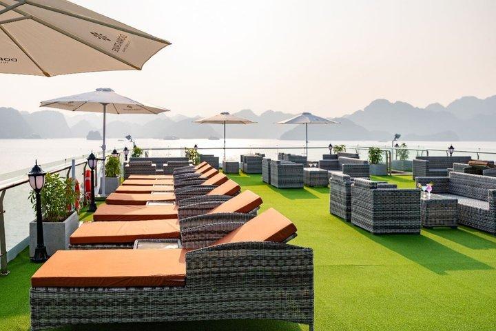 Entdecken Sie Halong & Lan Ha Bay : 3-tägige Luxus-Kreuzfahrt mit Balkon