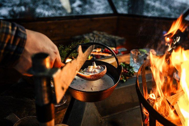 Arctic Magic: Santa's Village, Snowmobiling & Glass Igloo Lunch