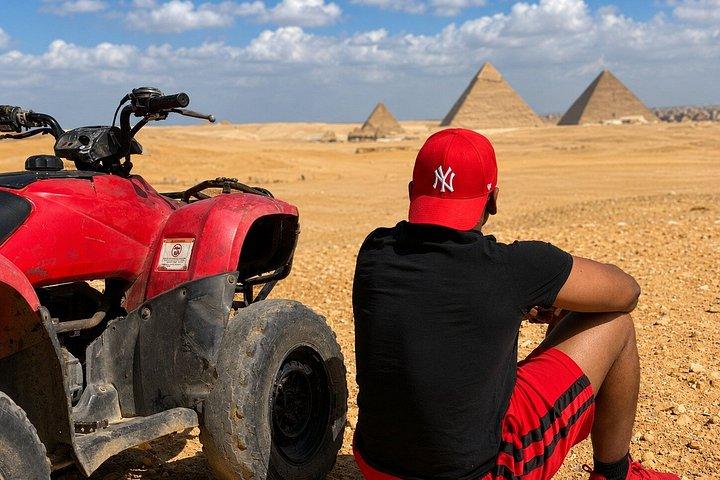 Giza Pyramids Experience: Quad Bike, Camel Ride & Sphinx