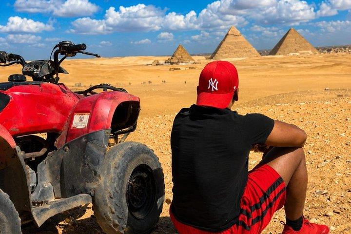 Giza Pyramider, Sphinx & Safari: Quad Bike, Camel Ride, Guide