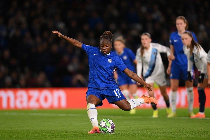 チェルシー女子の試合体験（スタンフォード・ブリッジ）