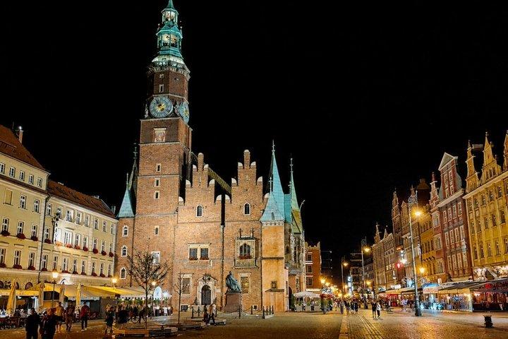 Breslau City walk by night, 2 Stunden (Klein-Gruppe)