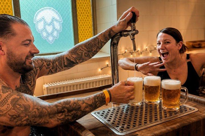 Budapest : Birra Spa con Birra Illimitata + Add-on Széchenyi