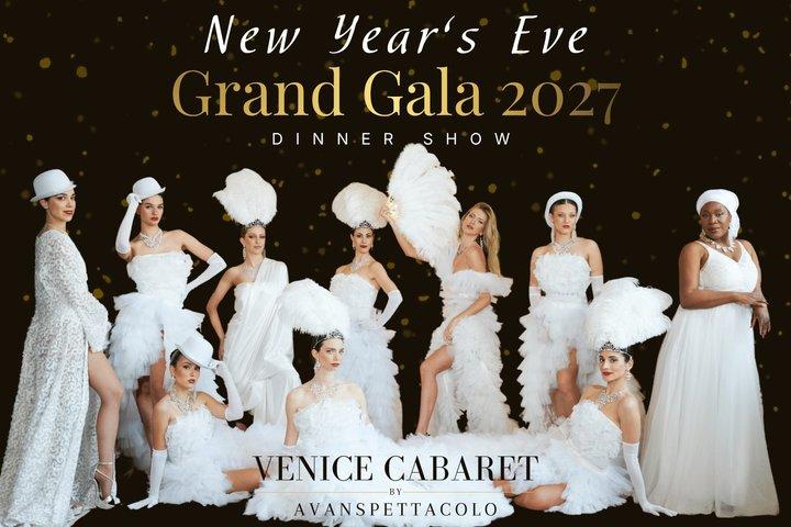 Noite de Ano Novo 2027 Grand Gala & Cabaret Show em Veneza