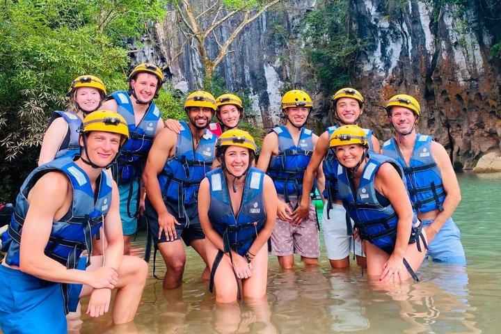 Paradise Cave, Zipline Dark Cave en Duck Tang Farm Adventure