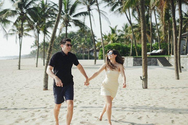 Da Nang : プロのカメラマンとビーチで写真撮影
