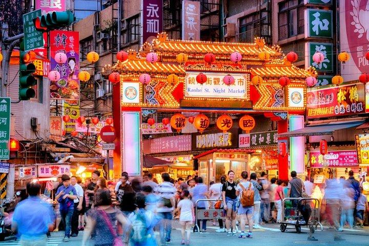 Visite du marché nocturne de Taipei