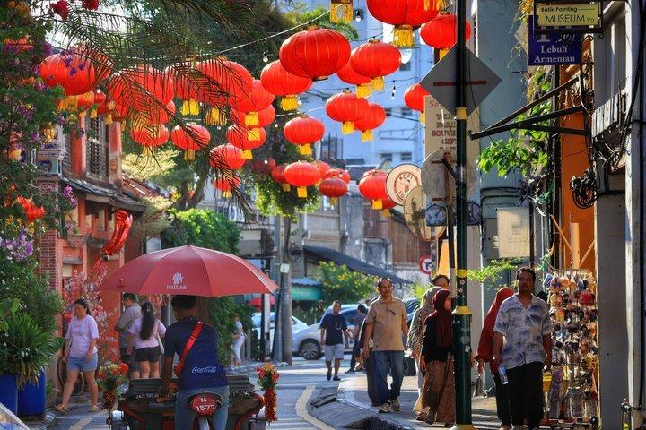 Penang Private Tour Georgetown Halvdags by med guide