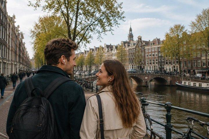 Selvguiderede ture i Amsterdam med 100 fængslende lydhistorier