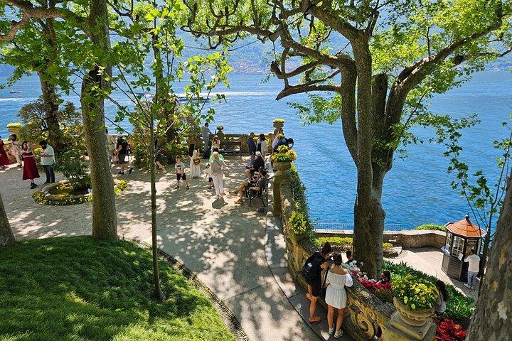 コモ湖のハイライト - バルビアネッロ邸とベラージオ限定の 1 日ツアー