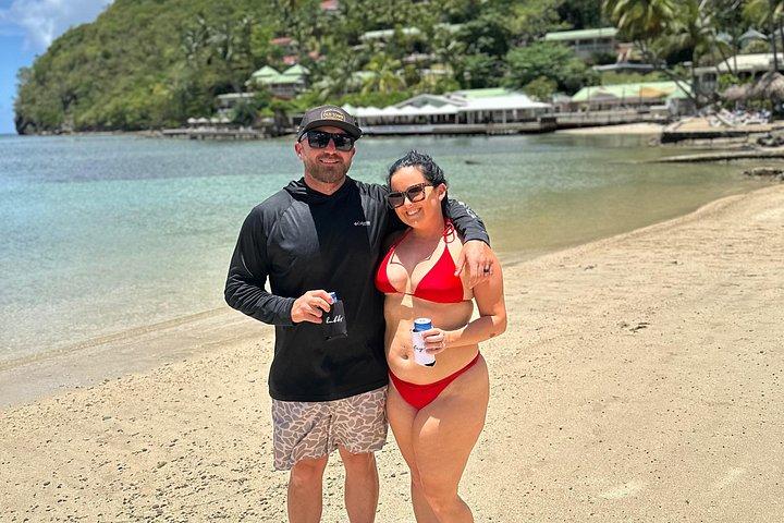 Ultimate St.Lucia Day: Chocolates, Lunch & Sugar Beach Escape