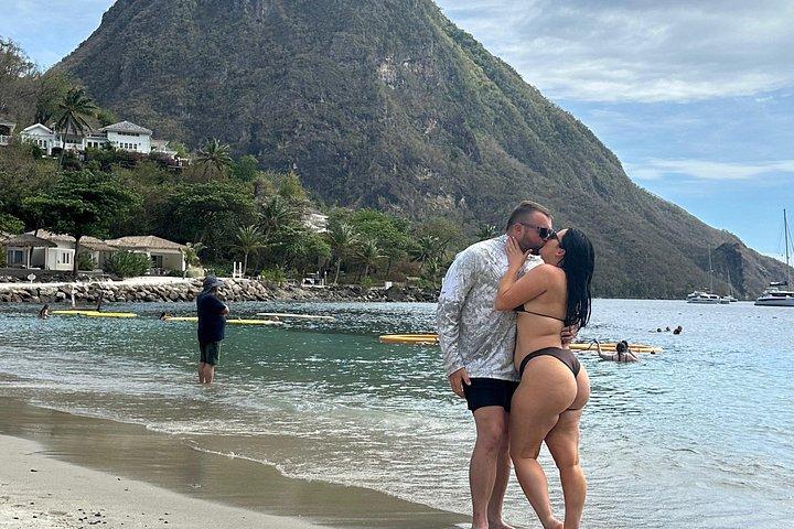 Ultimate St.Lucia Day: Chocolates, Lunch & Sugar Beach Escape