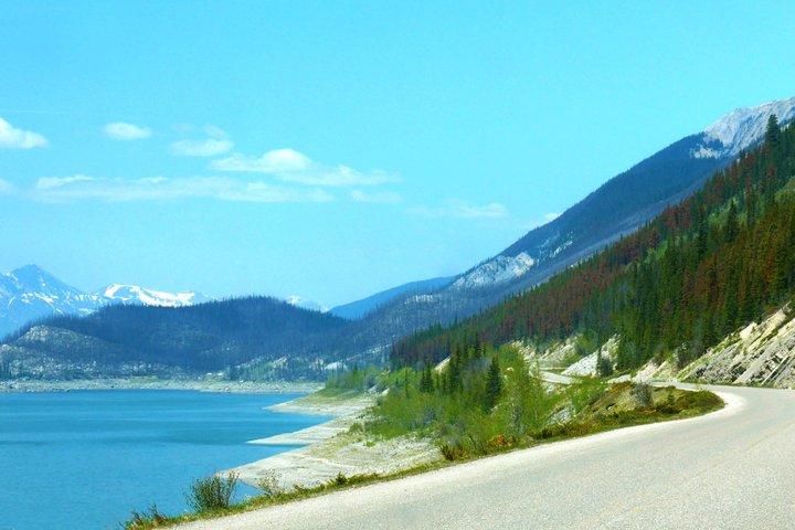 Maligne Lake nach Jasper Shuttle