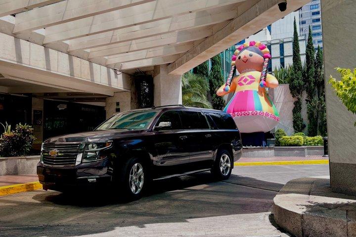 Privat transport Mexico flygplats till hotell i CDMX