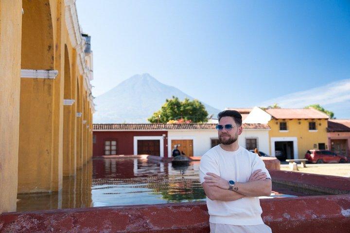 アンティグアグアテマラでのパーソナライズされた写真撮影体験