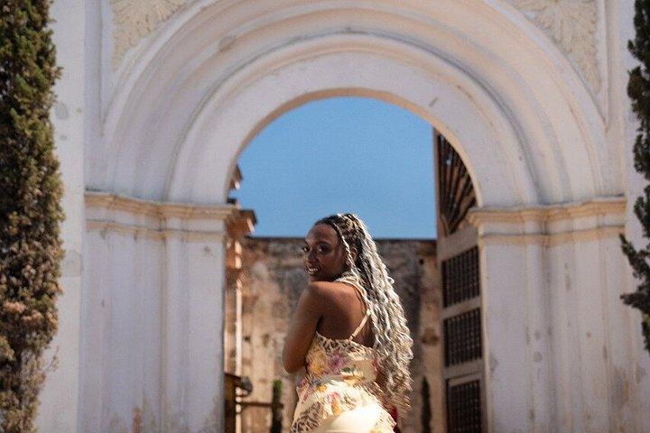アンティグアグアテマラでのパーソナライズされた写真撮影体験