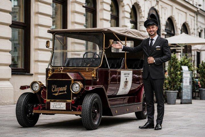 Vienna City Tour with Luxury E Old Timer