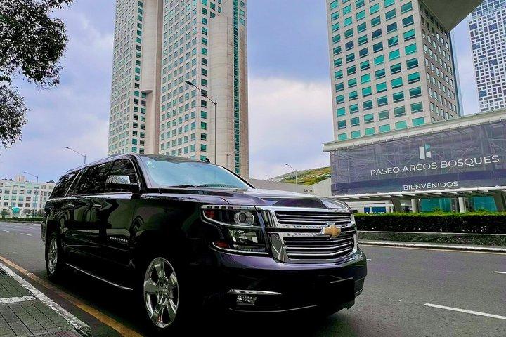 Privat transport Mexico flygplats till hotell i CDMX