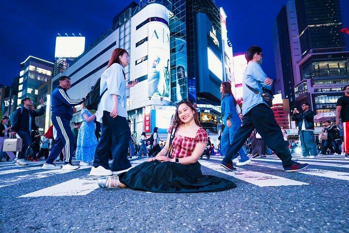 新宿＆渋谷ナイトフォトツアープロカメラマンと行く