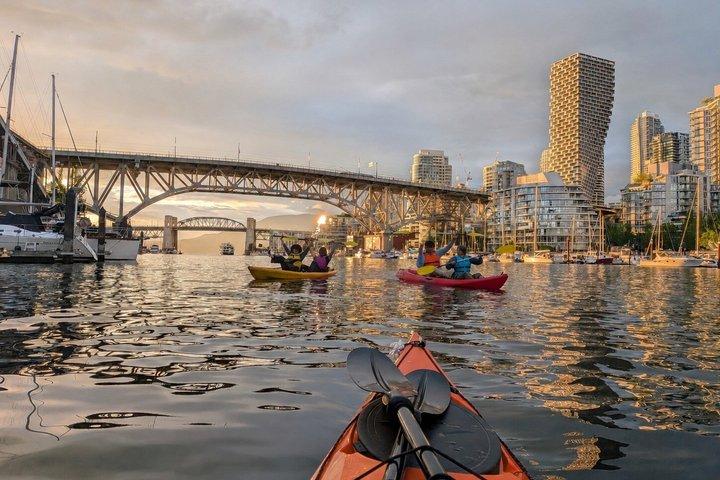 Udflugt med kajak i False Creek