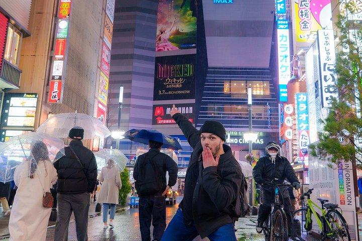 新宿＆渋谷ナイトフォトツアープロカメラマンと行く