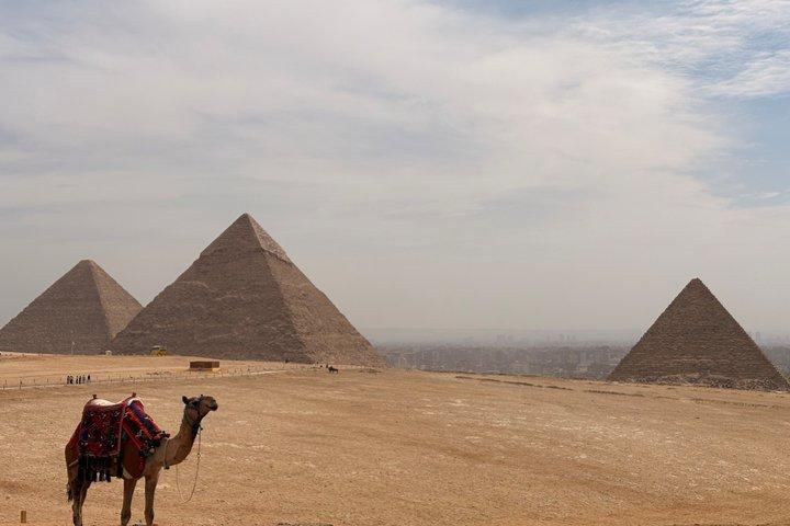 Visite privée d'une demi-journée aux pyramides de Gizeh et au Grand Sphinx