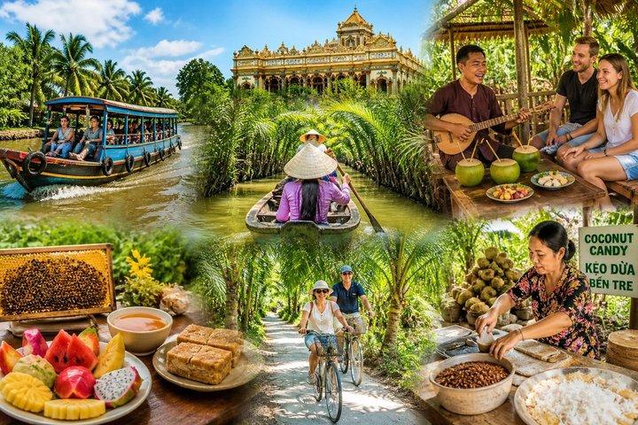 Mekong Delta : My Tho, Ben Tre & Sampan Ride 1 Tag