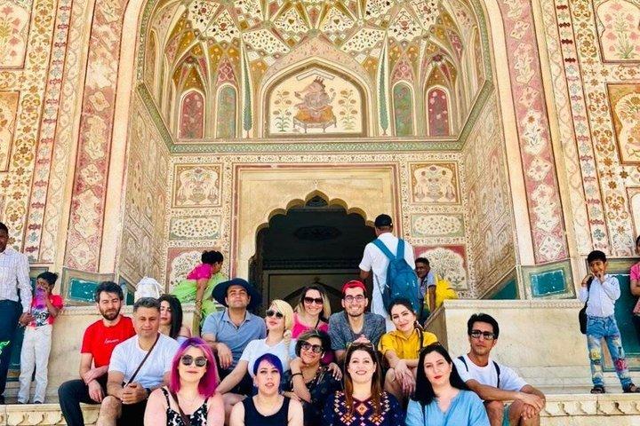 Visite privée luxueuse du Triangle d'or de quatre jours à Agra et Jaipur