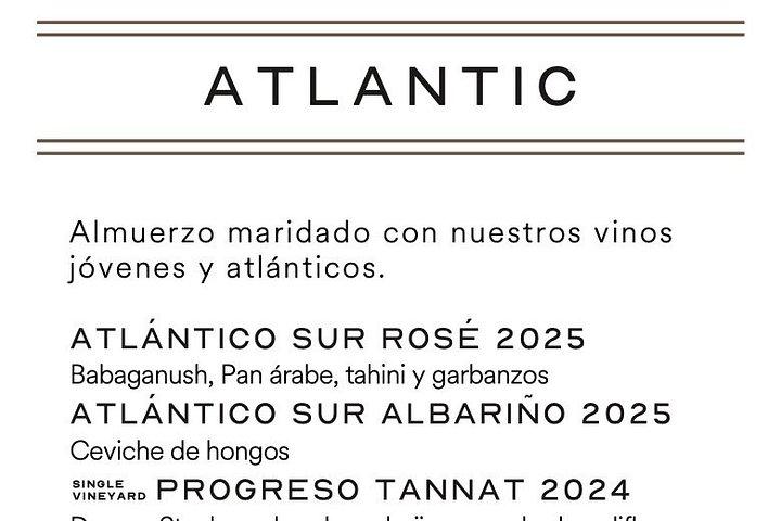 Familia Deicas Experience Atlantic Lunch