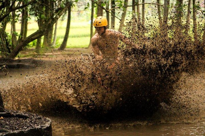 Bali ATV Ride Legendary Barong Cave, Waterfall, RiceField, Rio, Mud