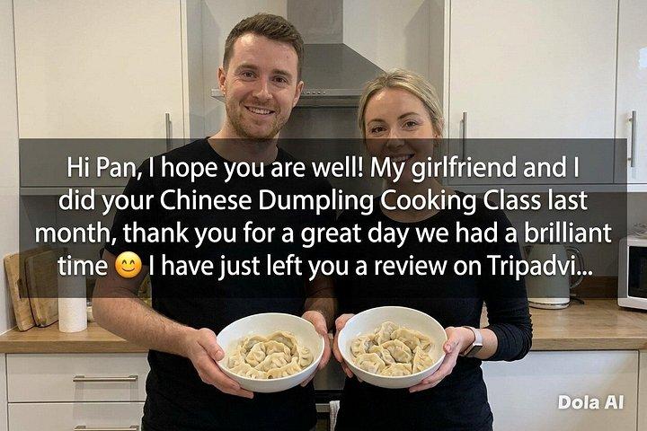 London 3 hours authentic Chinese dumplings private class for 2-6
