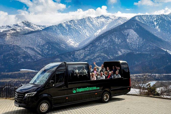 Cracovia : Tour en Zakopane con degustación de teleférico, quesos & vodka